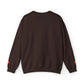 “SHOPKC Pop Girl” Crewneck Sweatshirt - Dark Brown