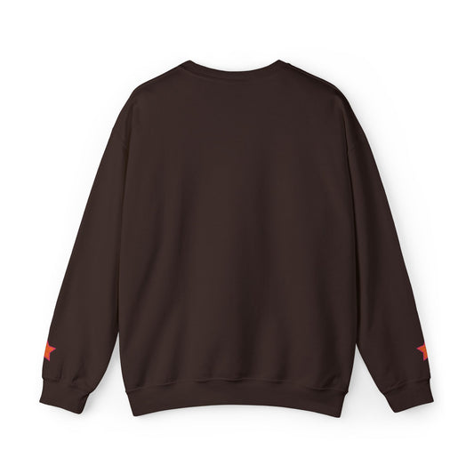 “SHOPKC Pop Girl” Crewneck Sweatshirt - Dark Brown