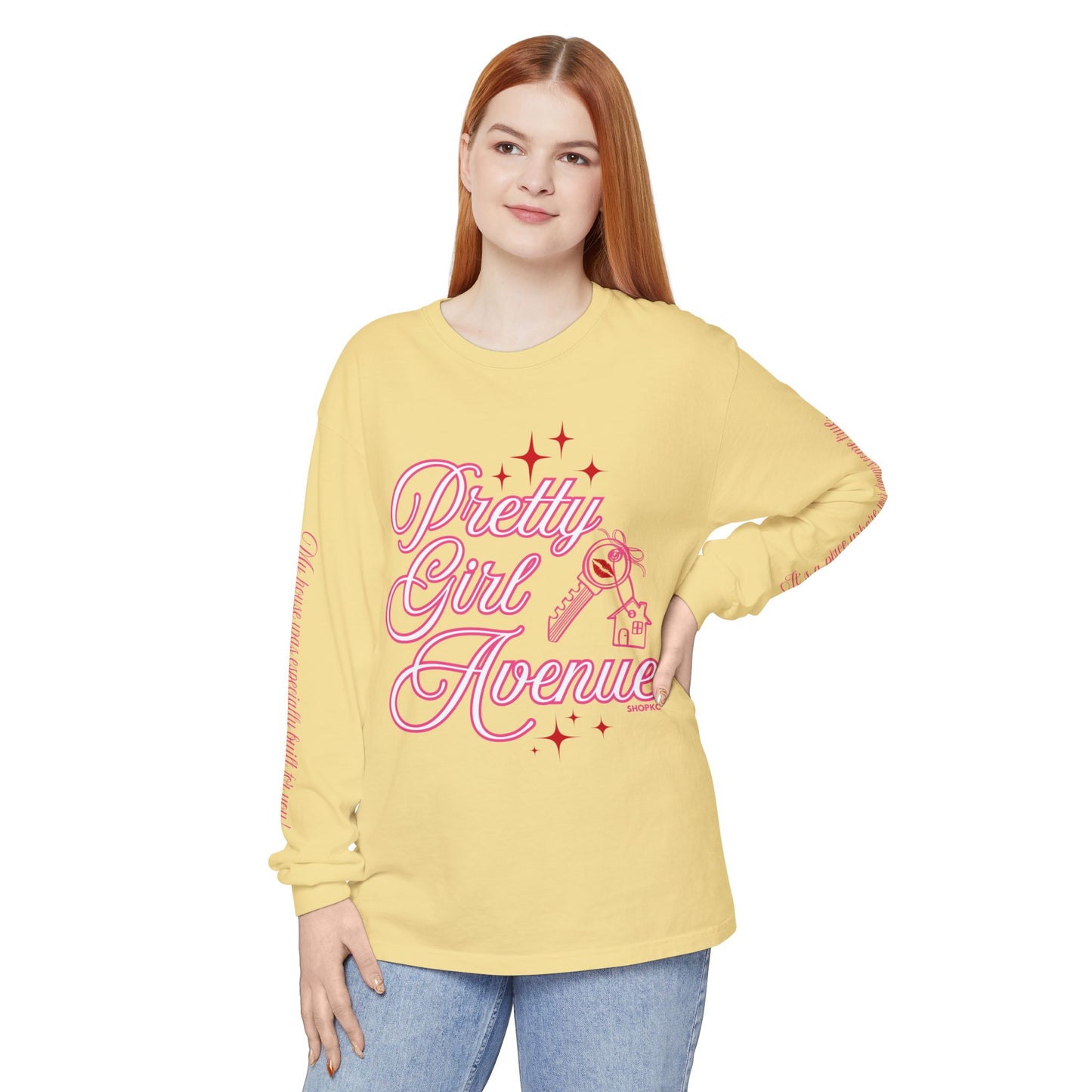 “Pretty Girl Ave” Unisex Long Sleeves T-Shirt