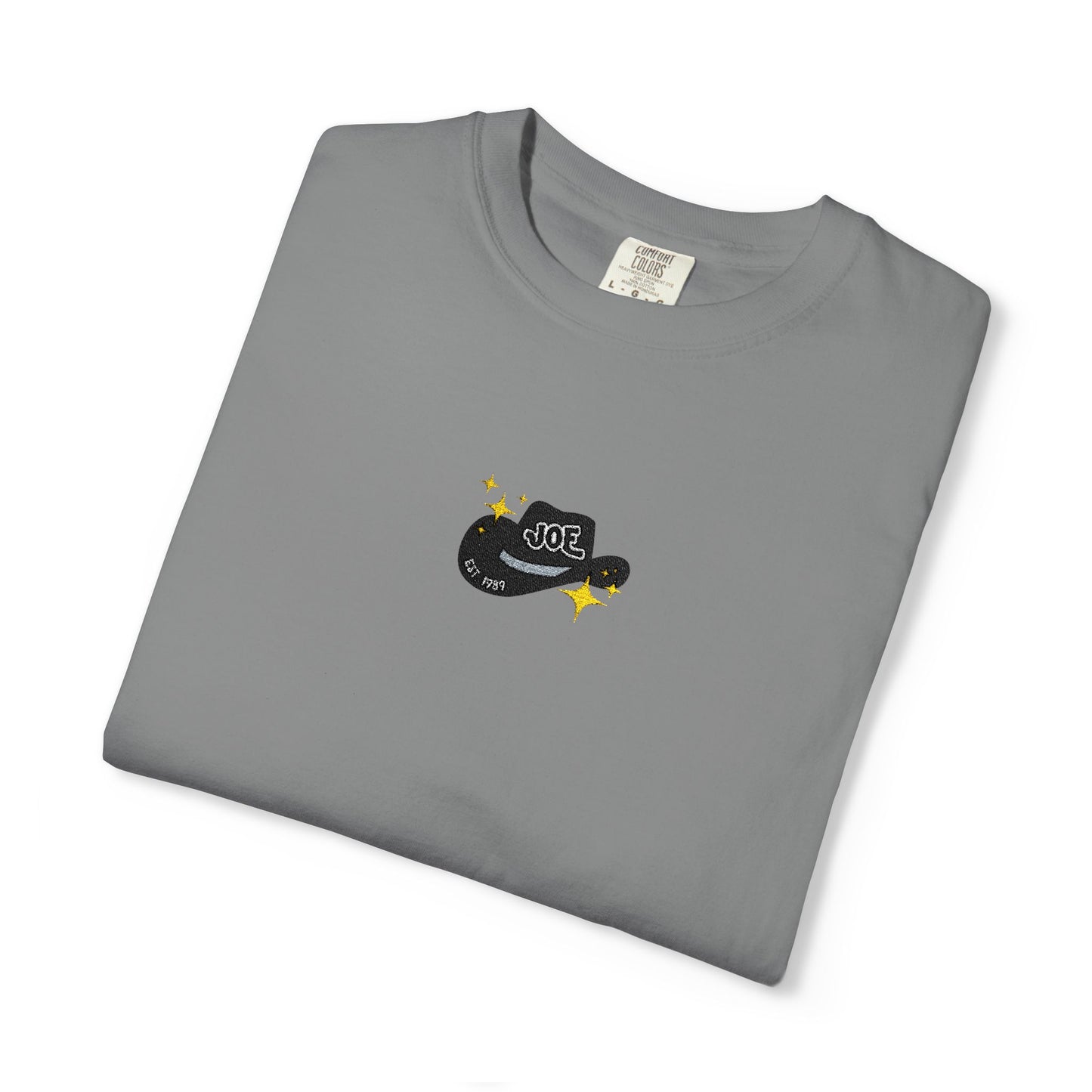 Cowboy Joe Embroidered Graphic T-Shirt
