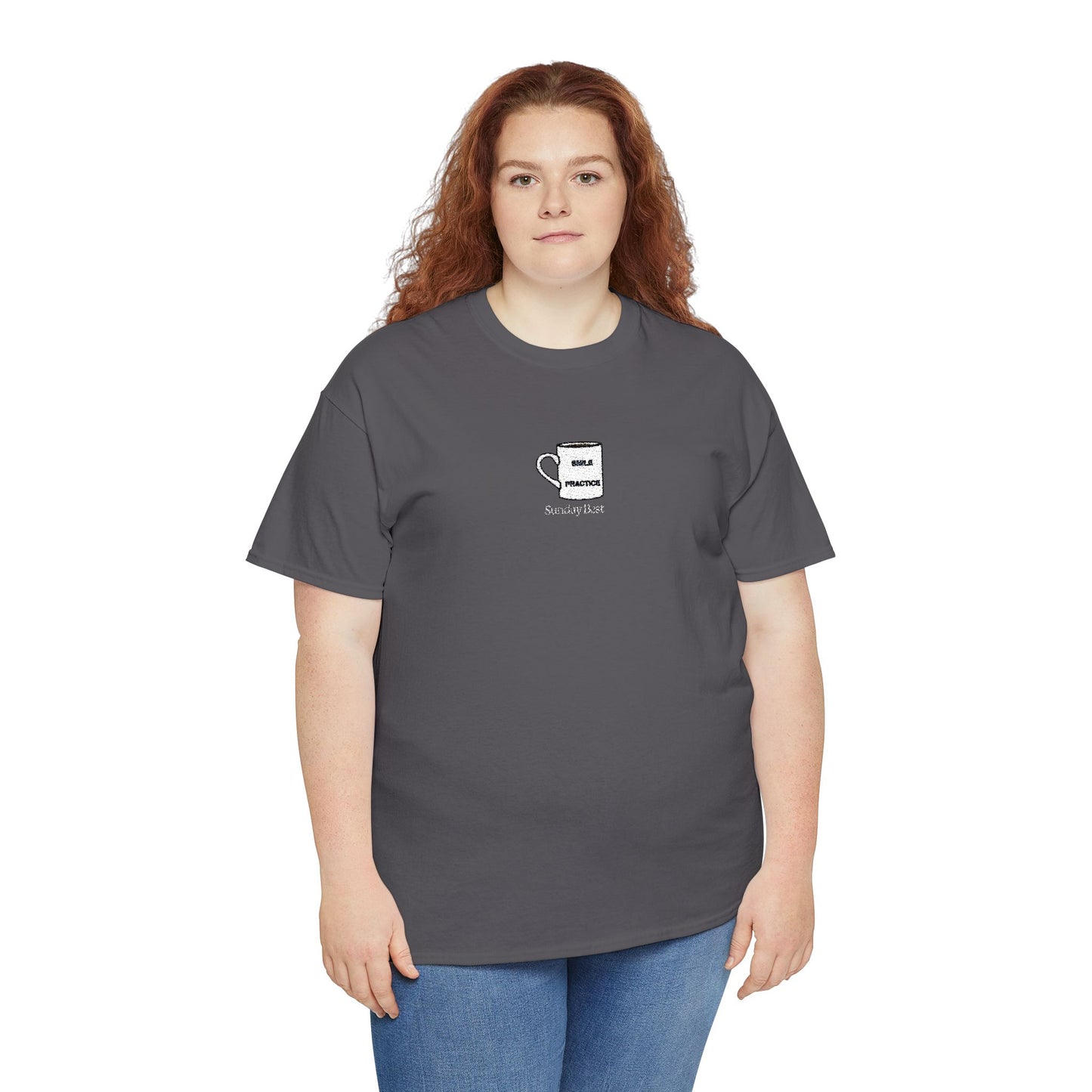 Sunday Best Mug Embroidered T-Shirt