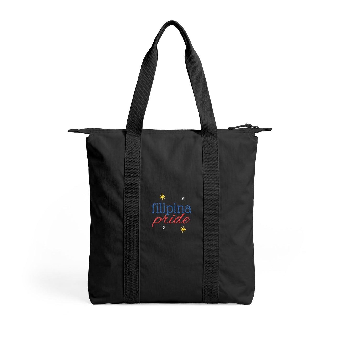 ‘Filipina Pride' Embroidered Tote Bag