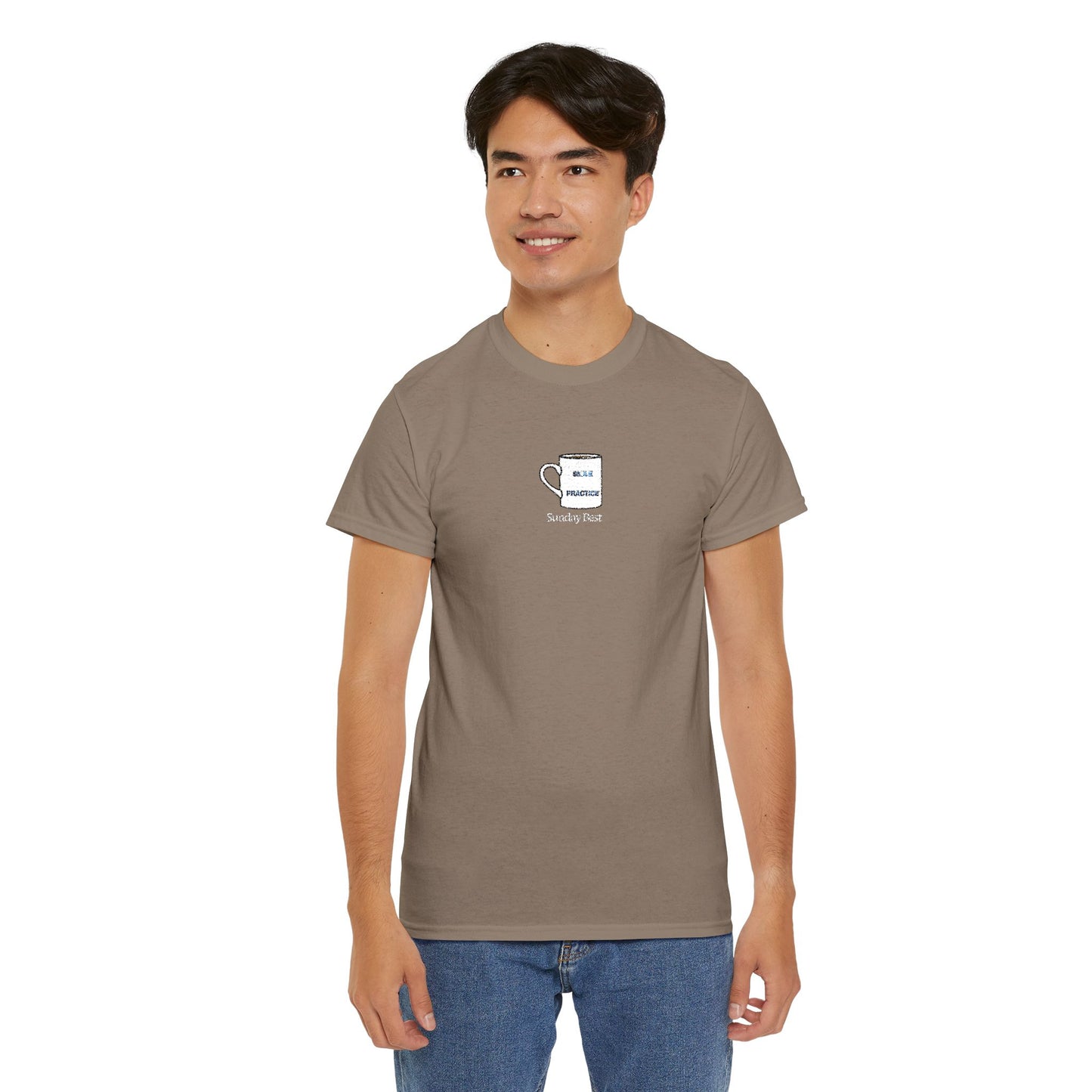 Sunday Best Mug Embroidered T-Shirt