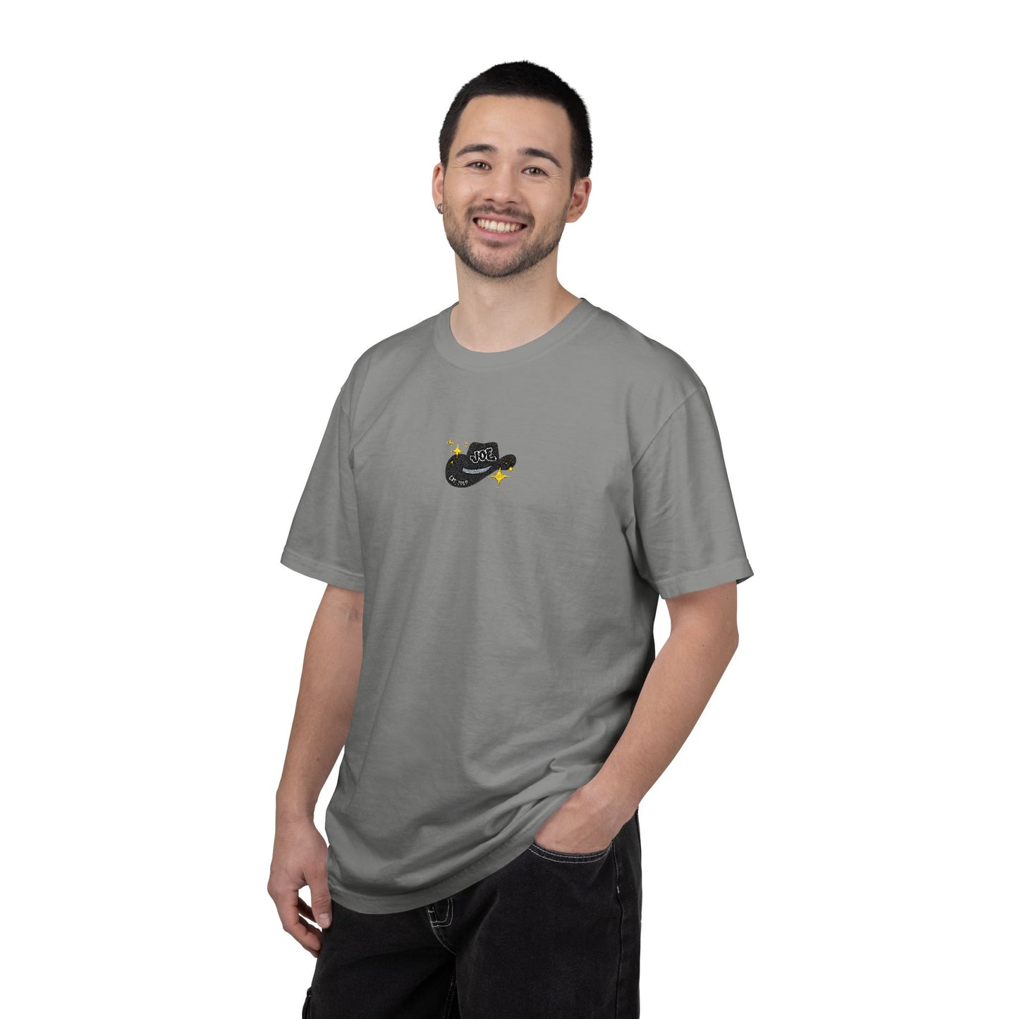 Cowboy Joe Embroidered Graphic T-Shirt
