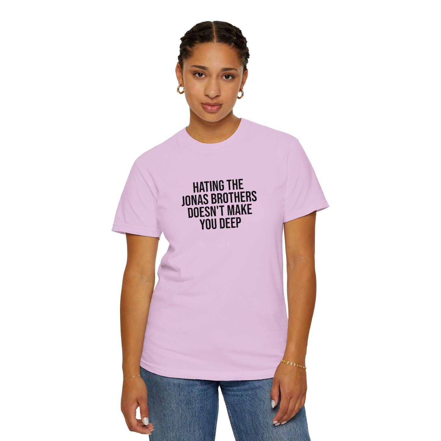 “Hating Jonas Doesn’t Make You Deep” T-Shirt