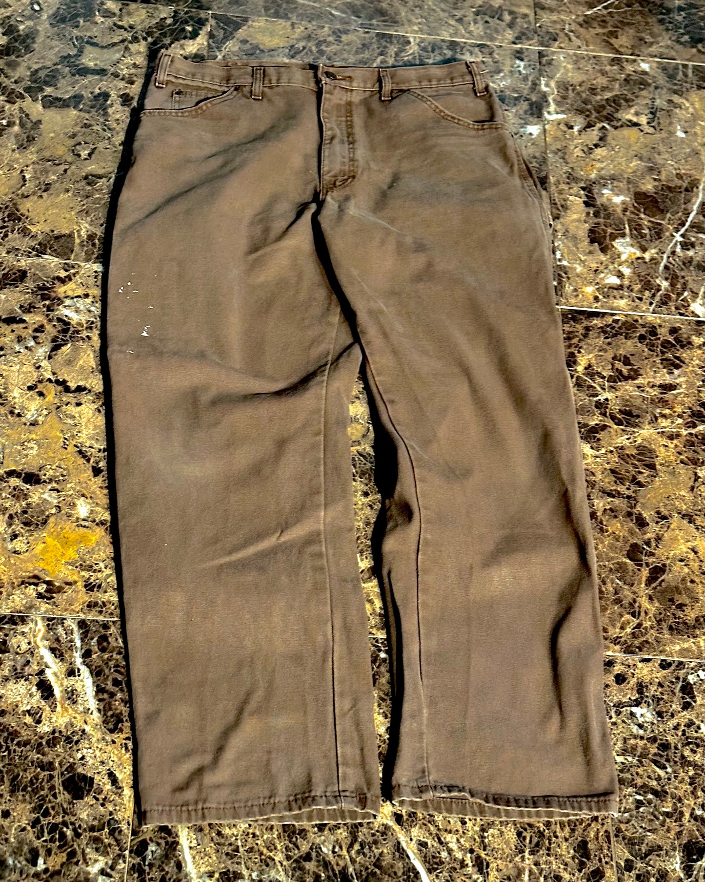 Second-Hand ‘Dickies’ Brown Carpenter Pants