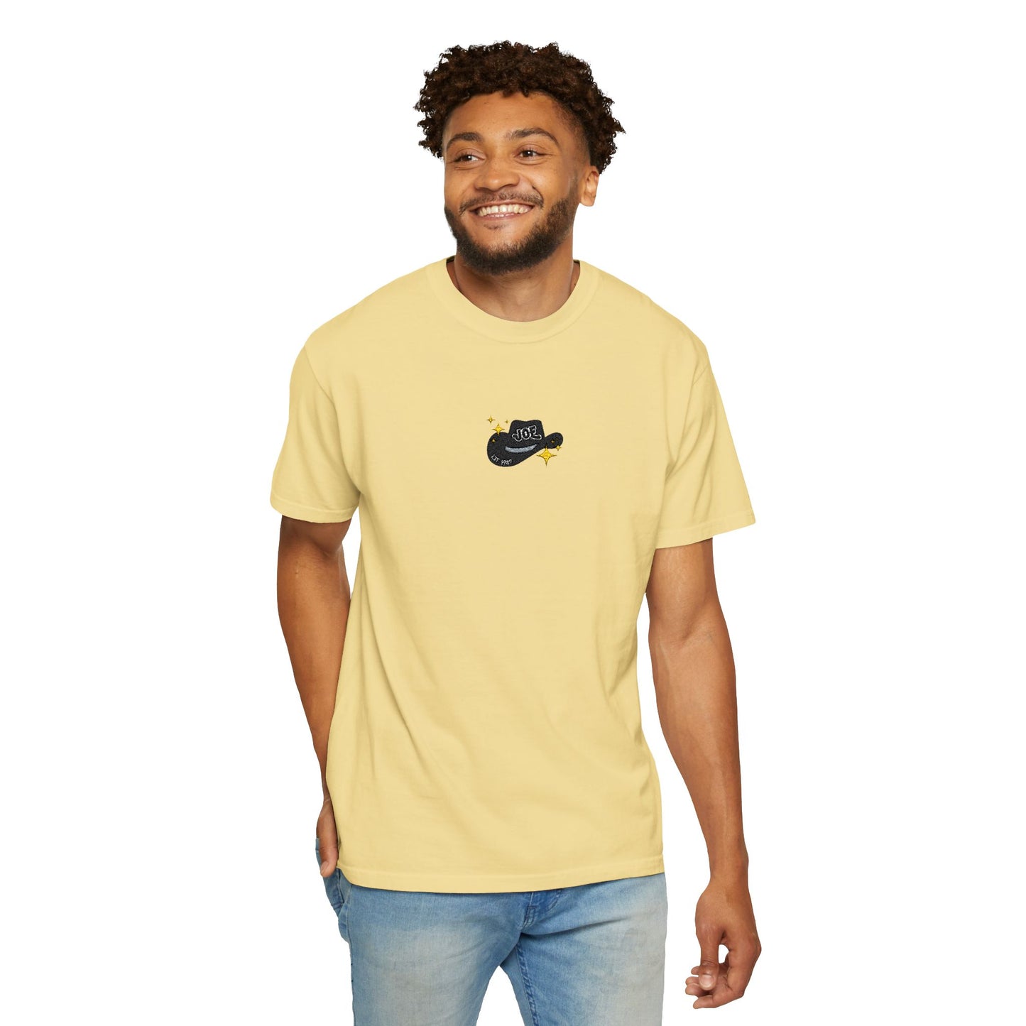 Cowboy Joe Embroidered Graphic T-Shirt