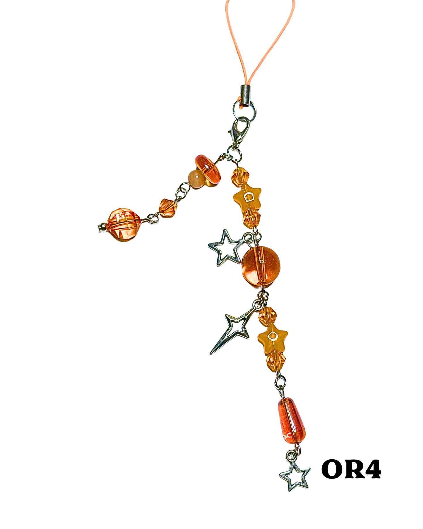 Orange Phone Charms
