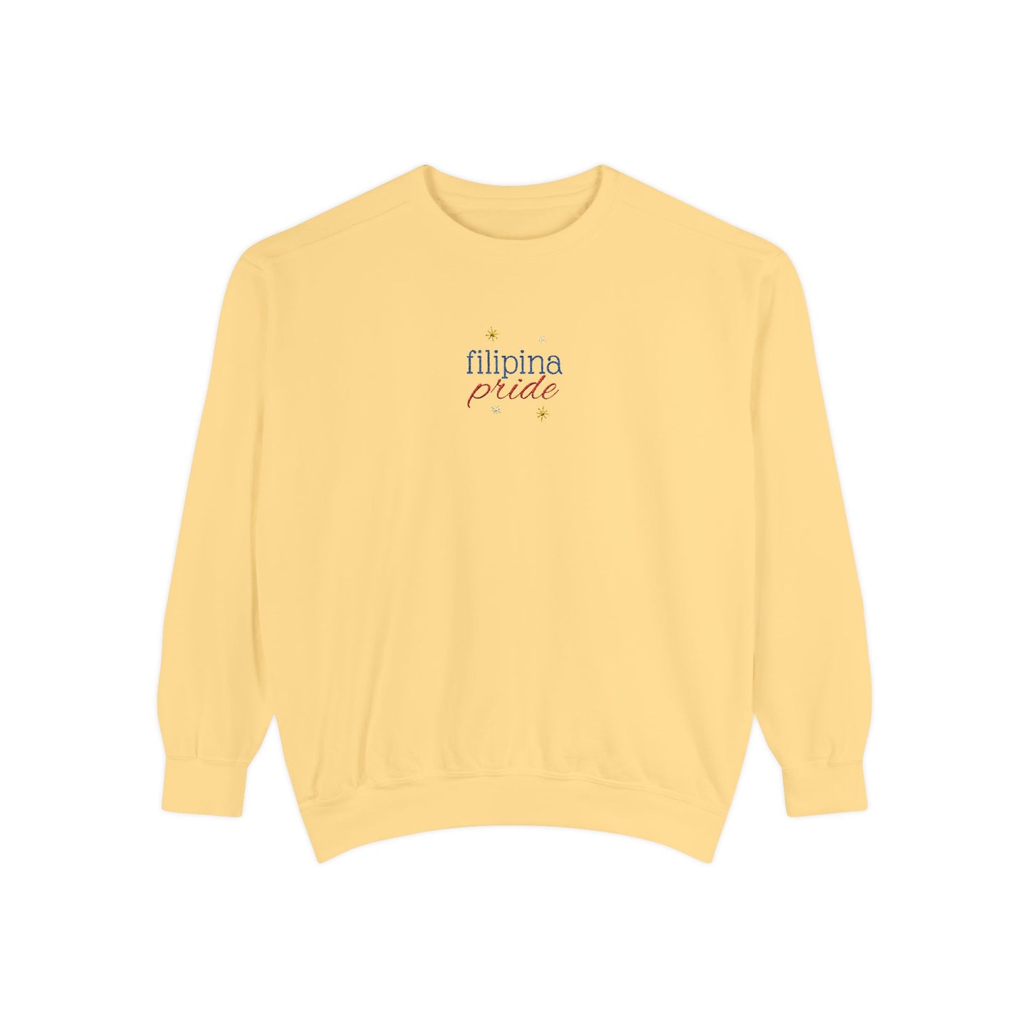 Filipina Pride Embroidered Crewneck Sweater