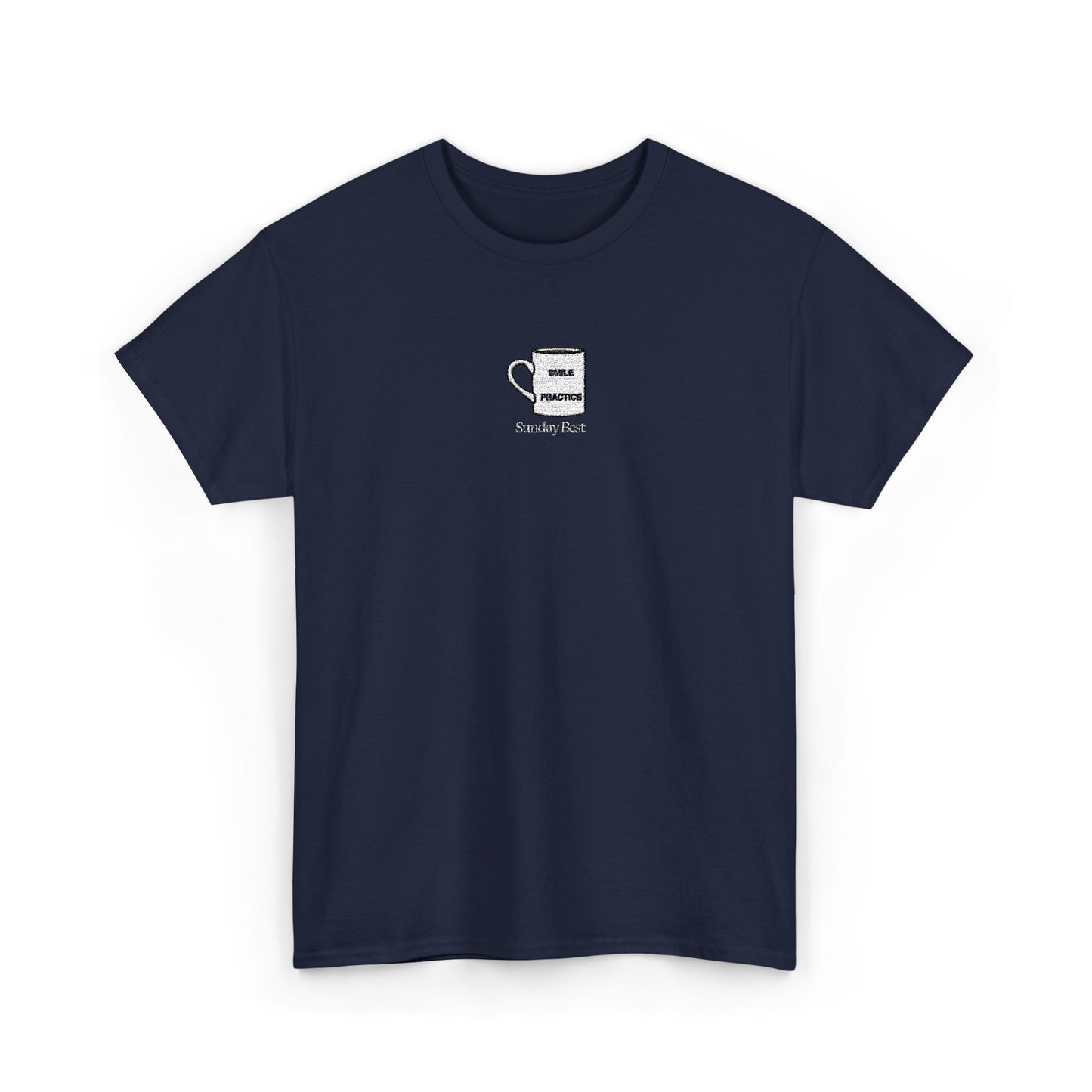 Sunday Best Mug Embroidered T-Shirt