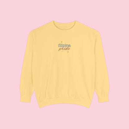 Filipina Pride Embroidered Crewneck Sweater