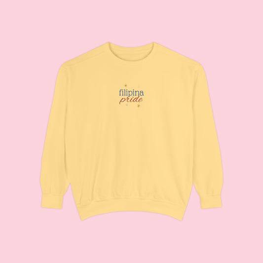 Filipina Pride Embroidered Crewneck Sweater