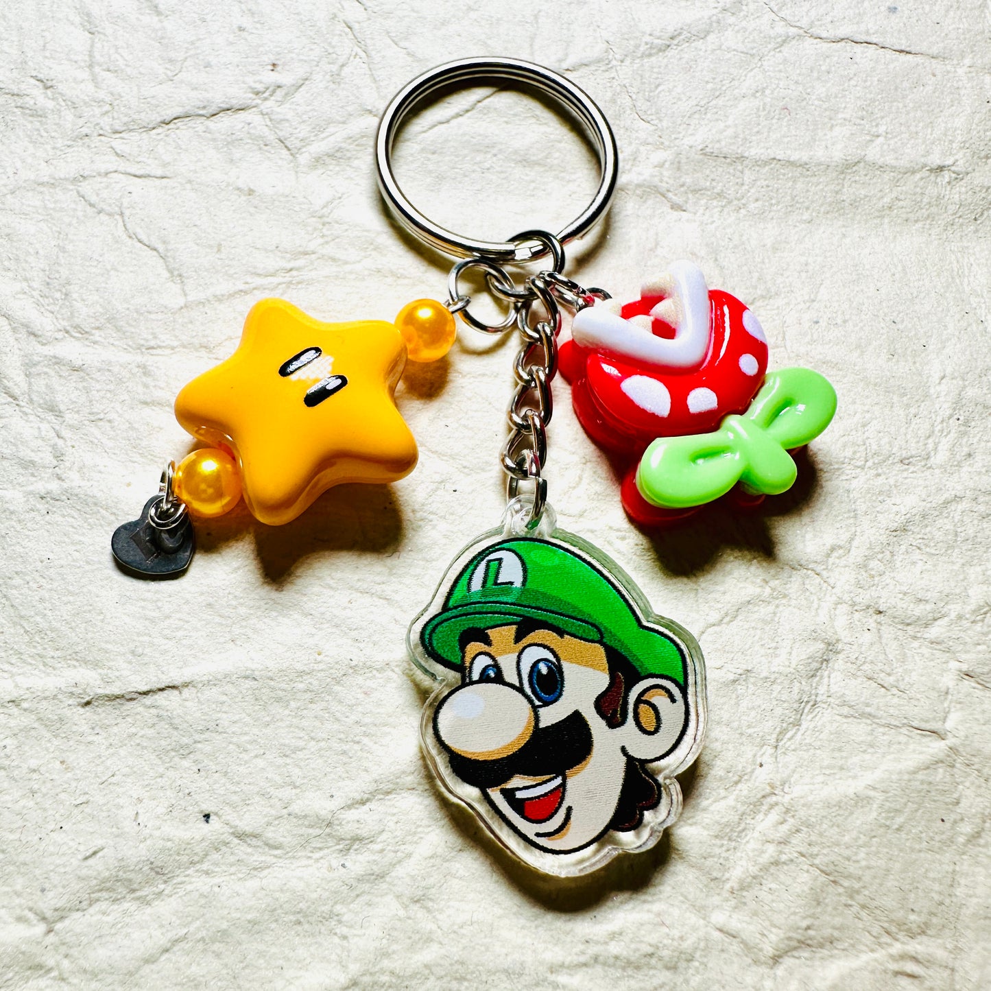 Super Mushroom Kingdom Keychain