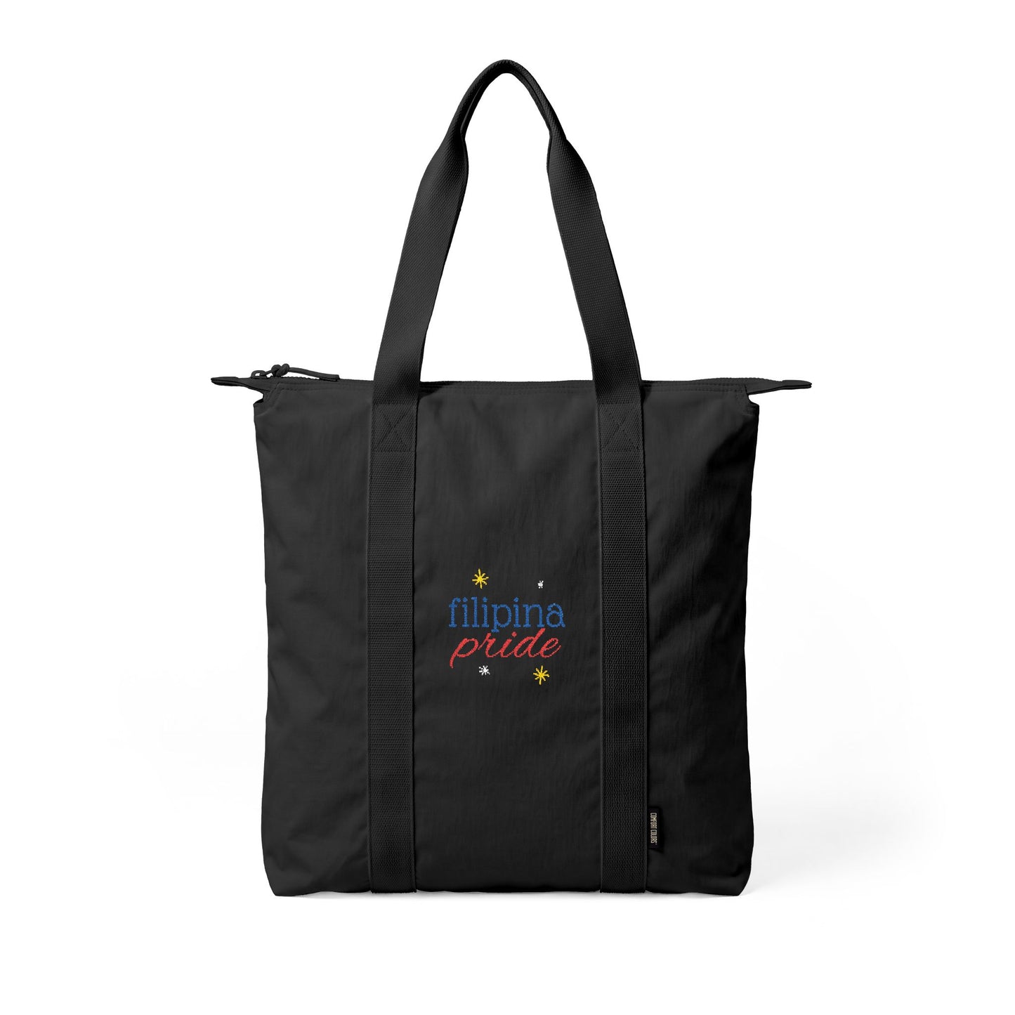 ‘Filipina Pride' Embroidered Tote Bag