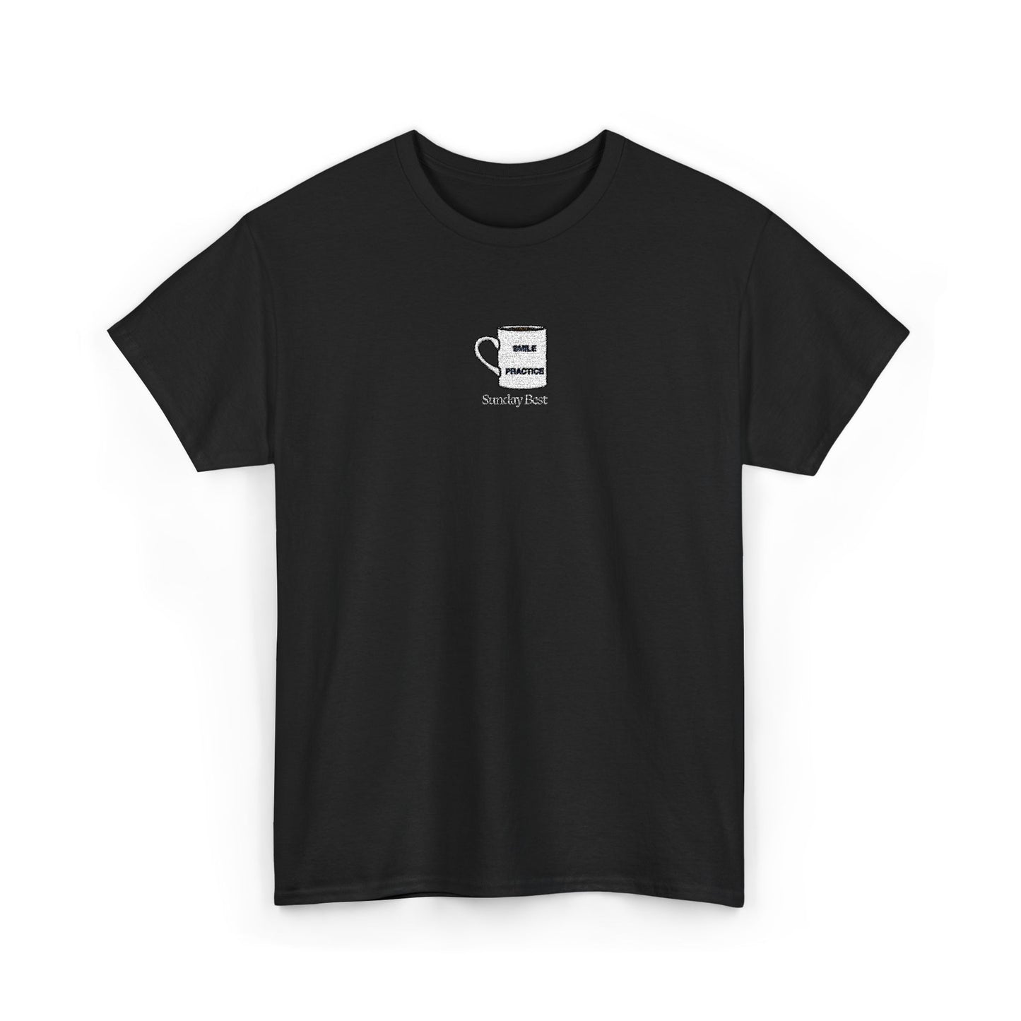 Sunday Best Mug Embroidered T-Shirt
