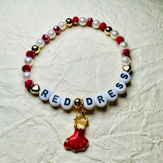 Burnin’ Up - Red Dress Bracelet