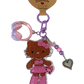 Tanned HK Bag Charm - Purple