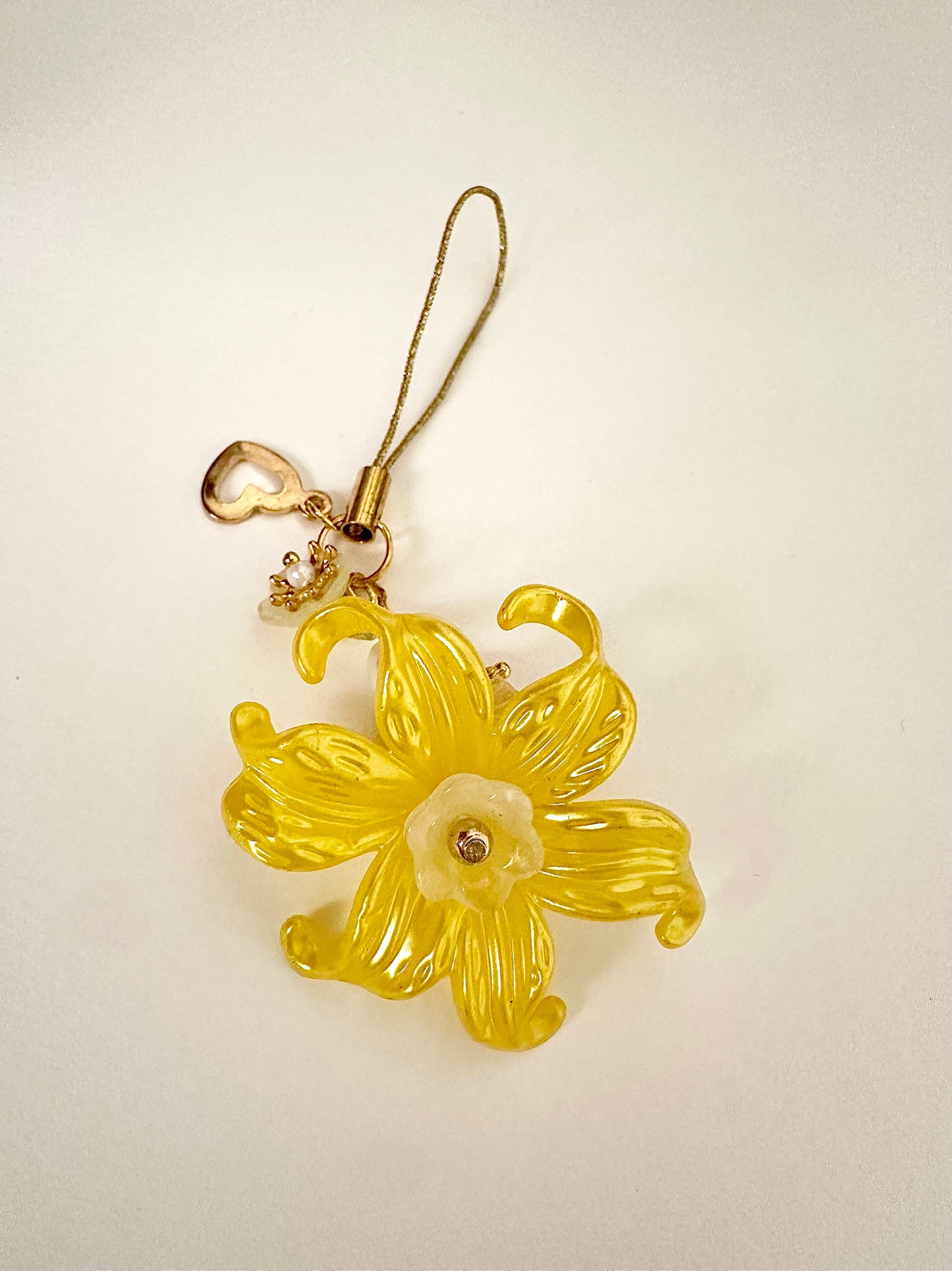 Flower In Bloom Phone Charm
