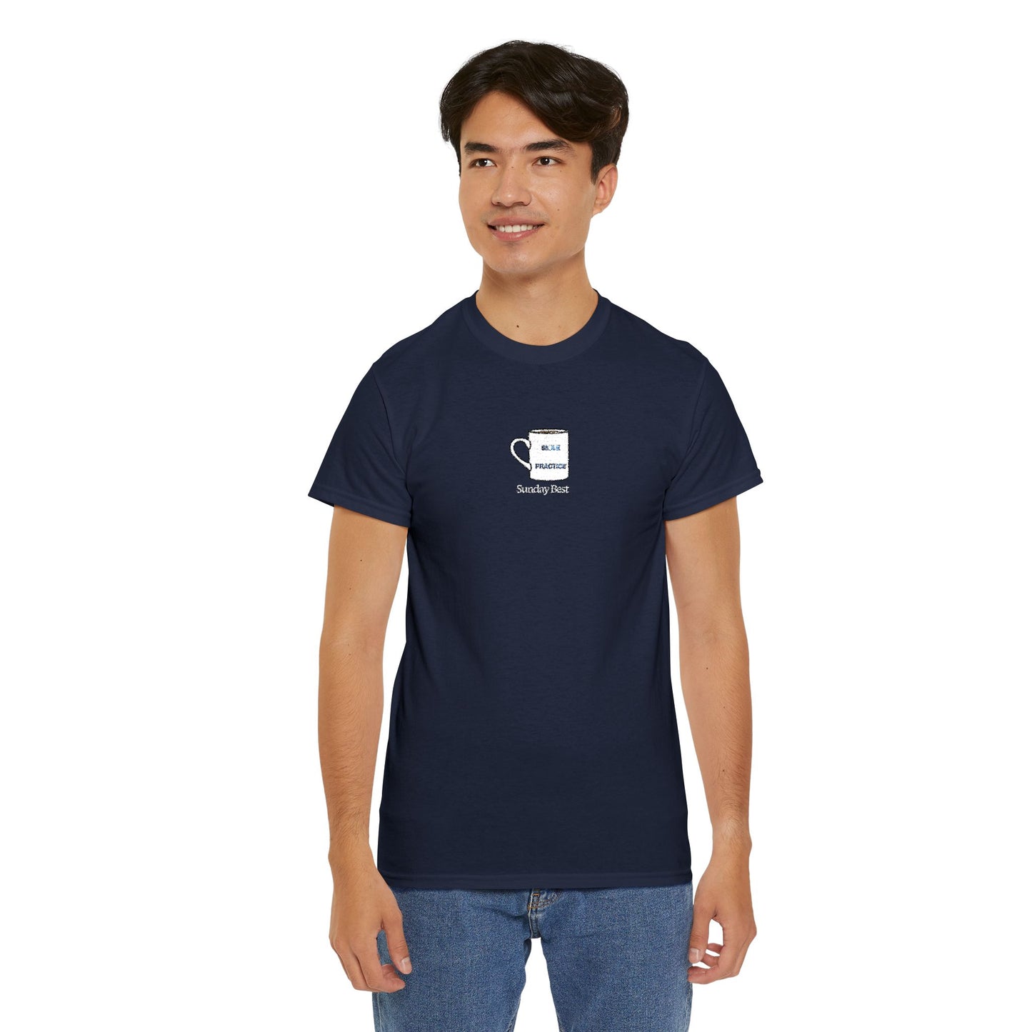 Sunday Best Mug Embroidered T-Shirt