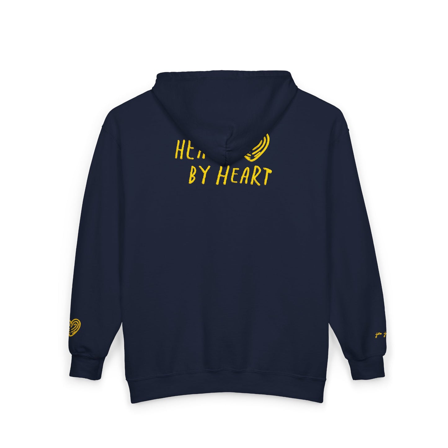 “Heart by Heart” Zip Up Hoodie