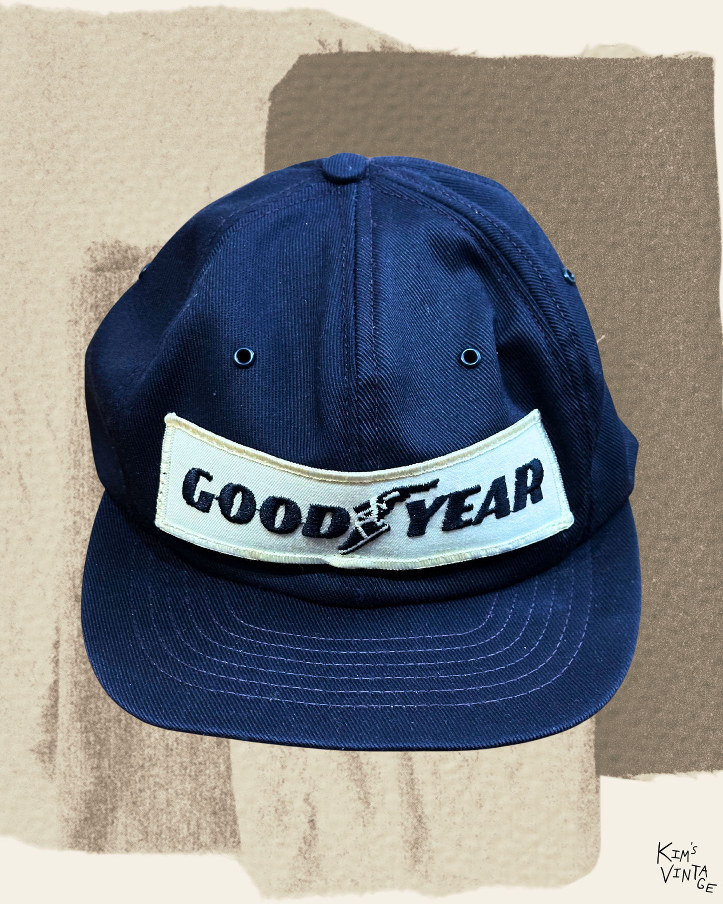 VTG 80s ‘Goodyear’ Logo Snapback Hat