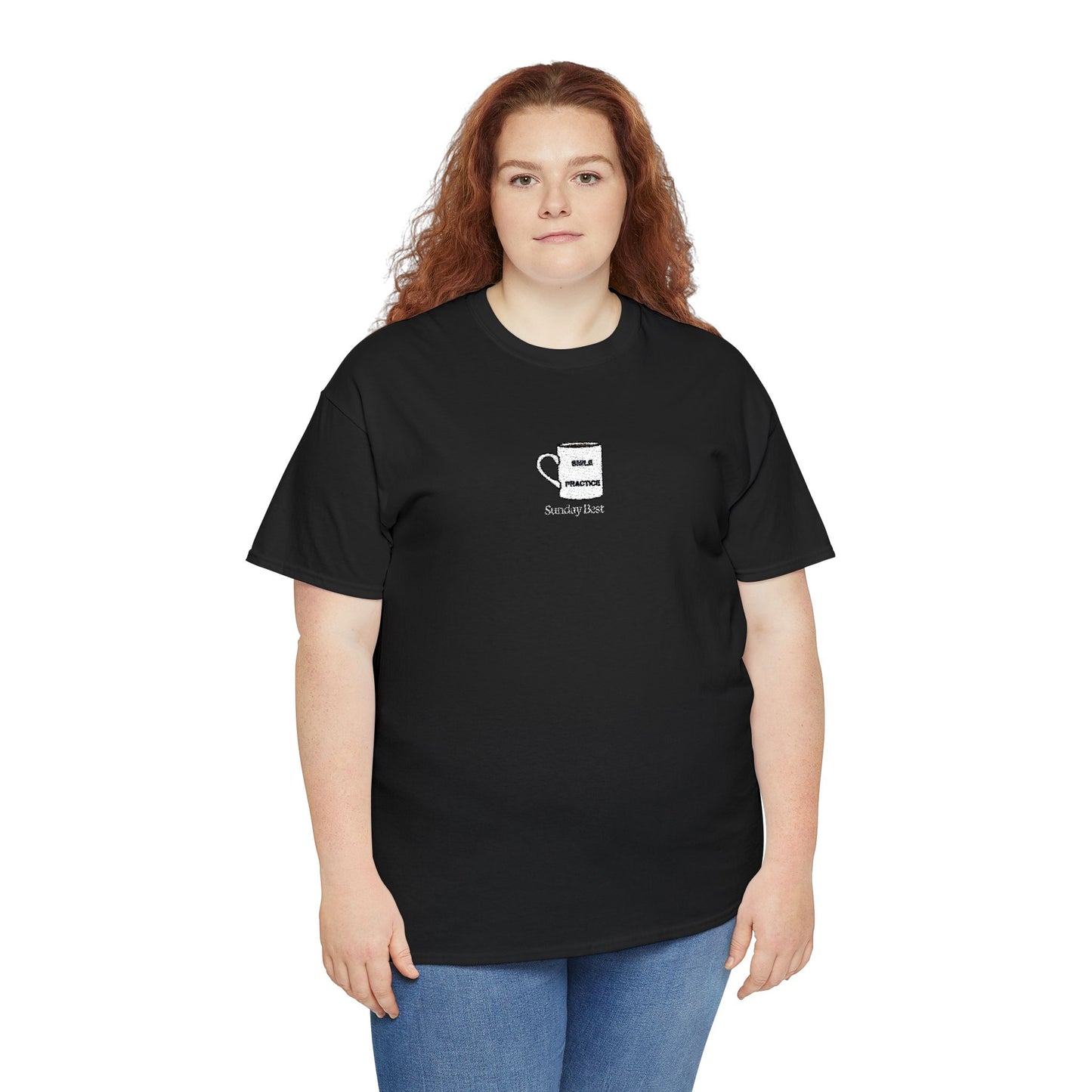 Sunday Best Mug Embroidered T-Shirt