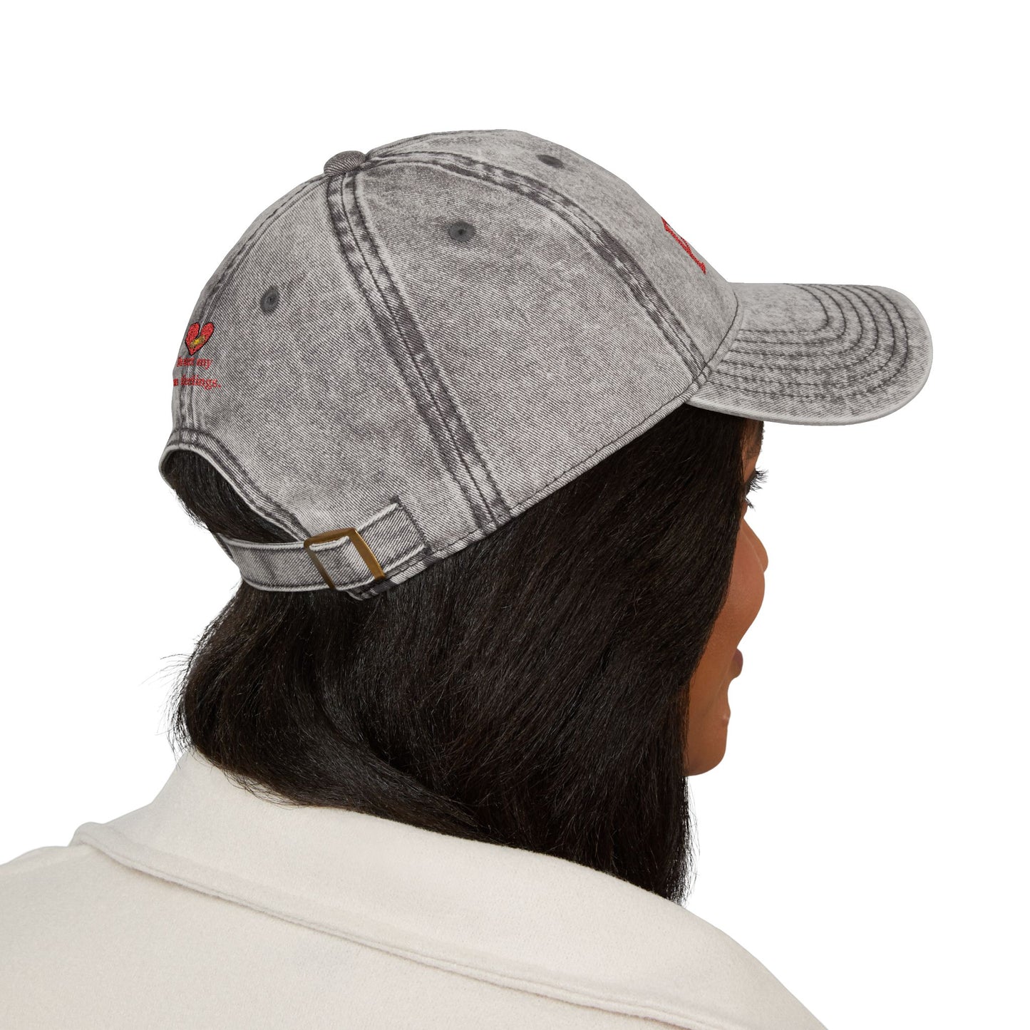 “Gut Punch” Vintage Distressed Cap Hat