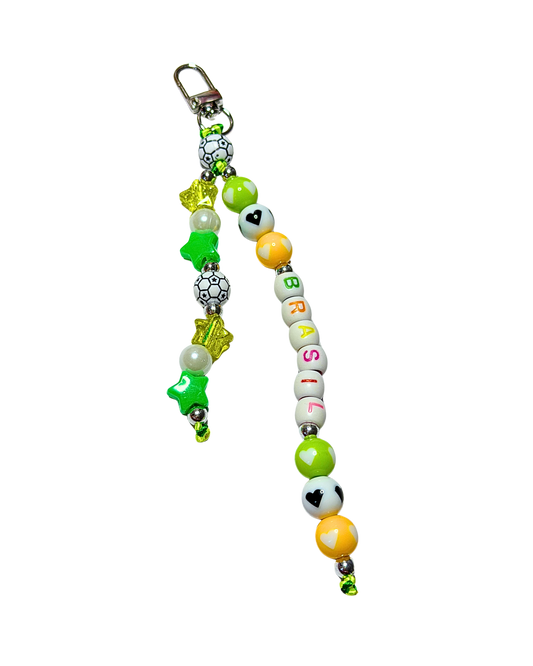 Brasil Football Bag Charm