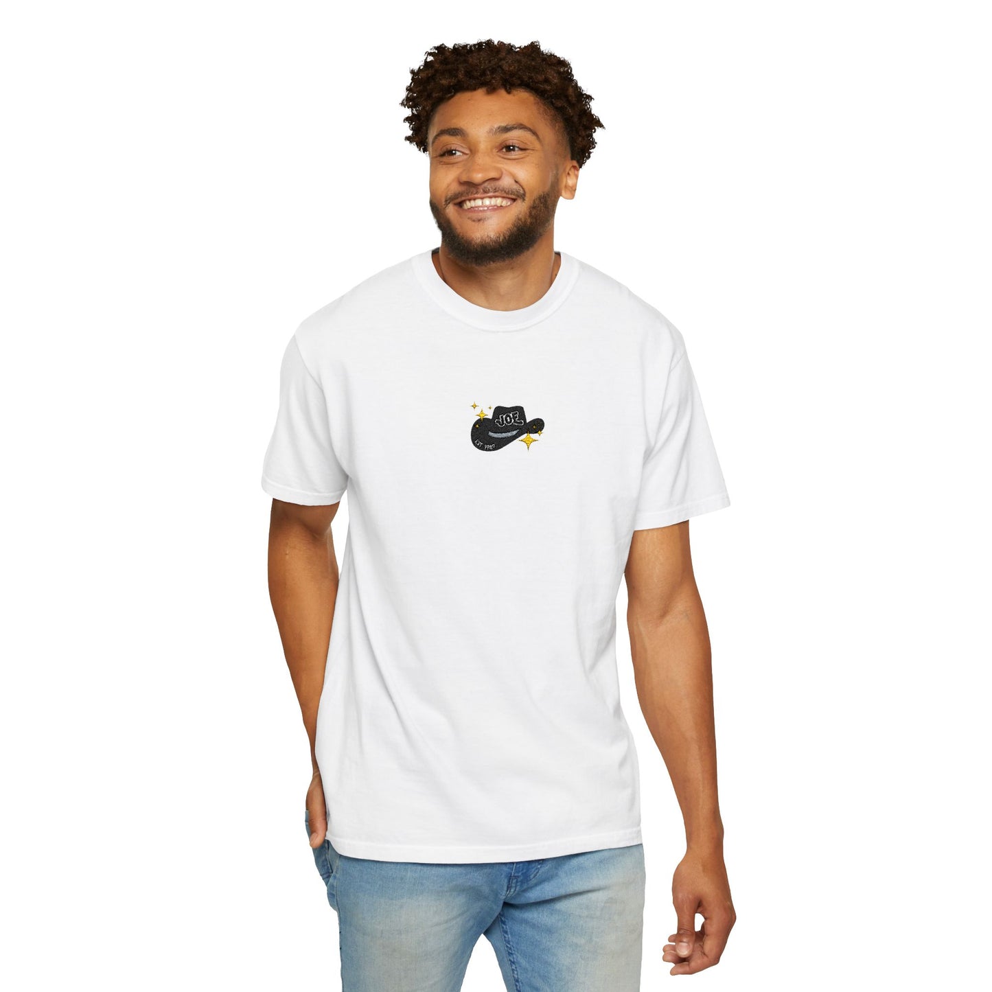 Cowboy Joe Embroidered Graphic T-Shirt
