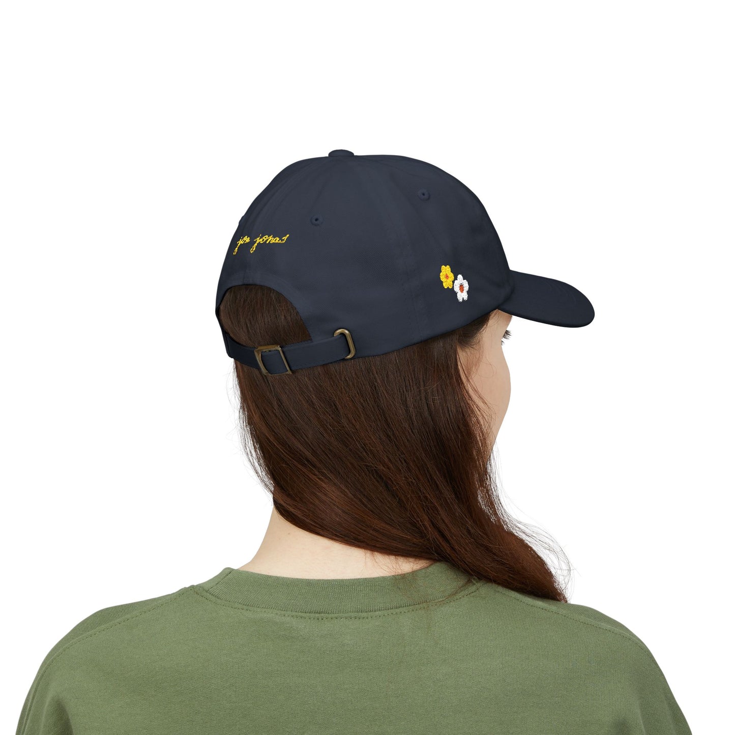 "MFPWBIL" Floral Embroidered Cap Hat