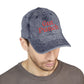 “Gut Punch” Vintage Distressed Cap Hat