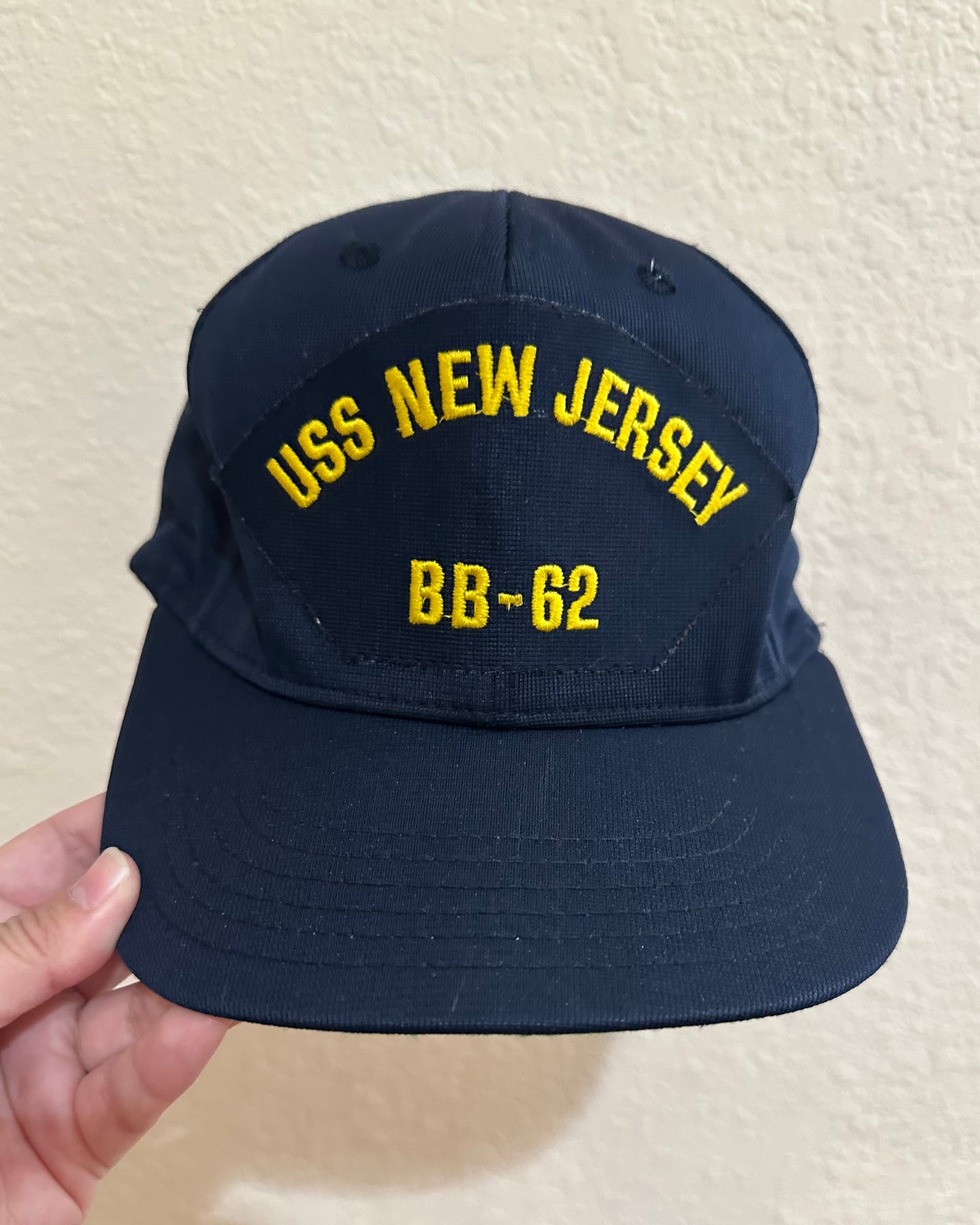 VTG 80’s USS New Jersey BB-62 Snapback Hat