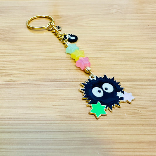 Soot Star Keychain