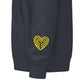 “Heart By Heart” Zip-Up Hoodie Sweater