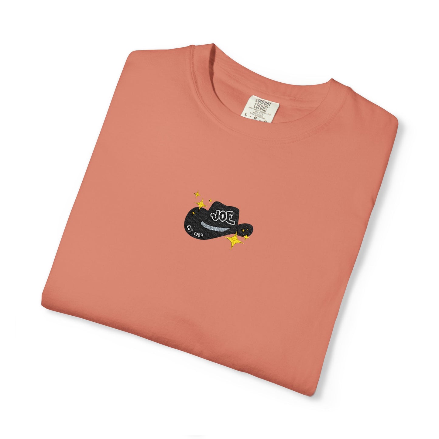 Cowboy Joe Embroidered Graphic T-Shirt