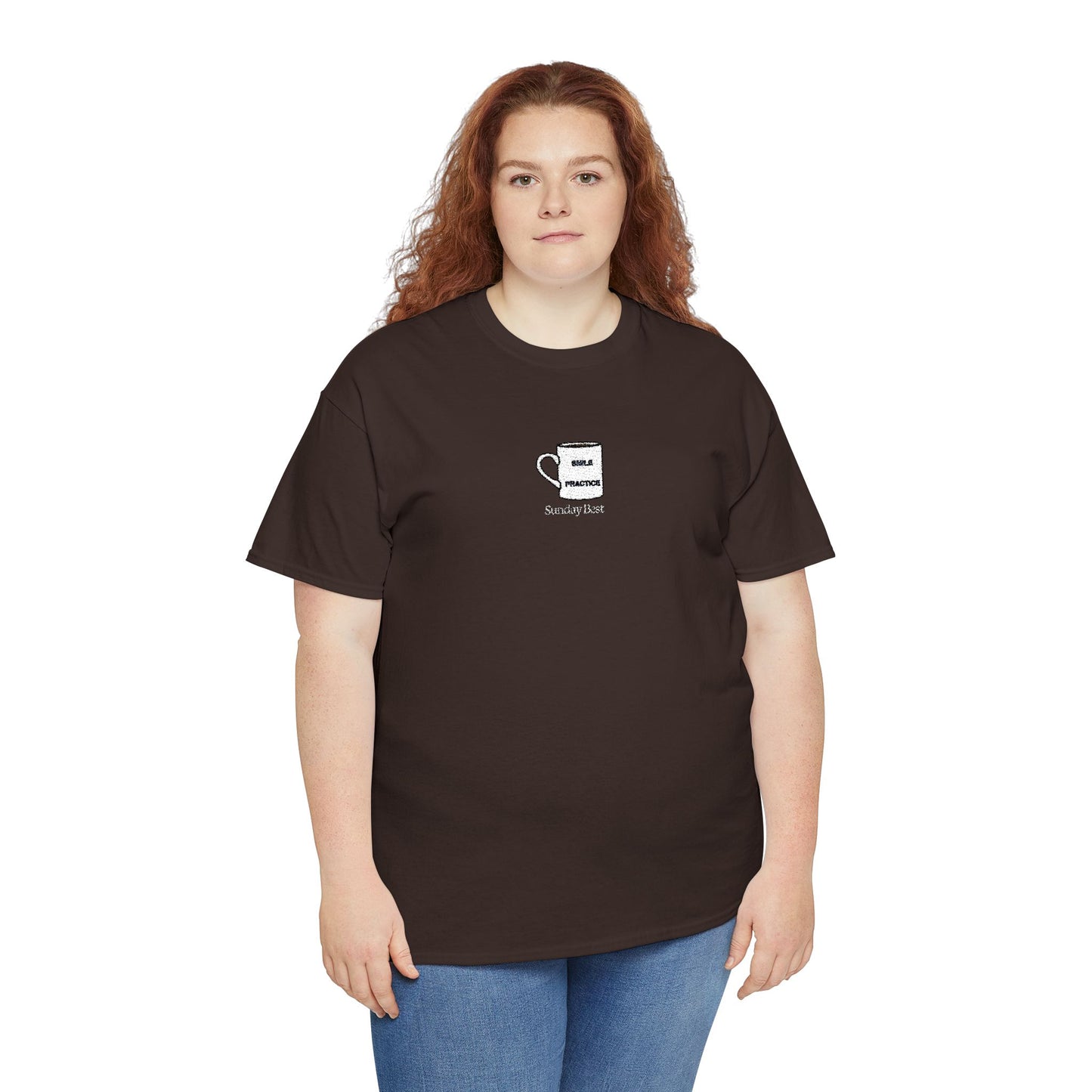 Sunday Best Mug Embroidered T-Shirt