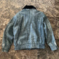 VTG ‘Ka Bu’ Seoul Faux Leather Jacket with Faux Fur Collar (M/L)