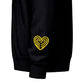 “Heart By Heart” Zip-Up Hoodie Sweater