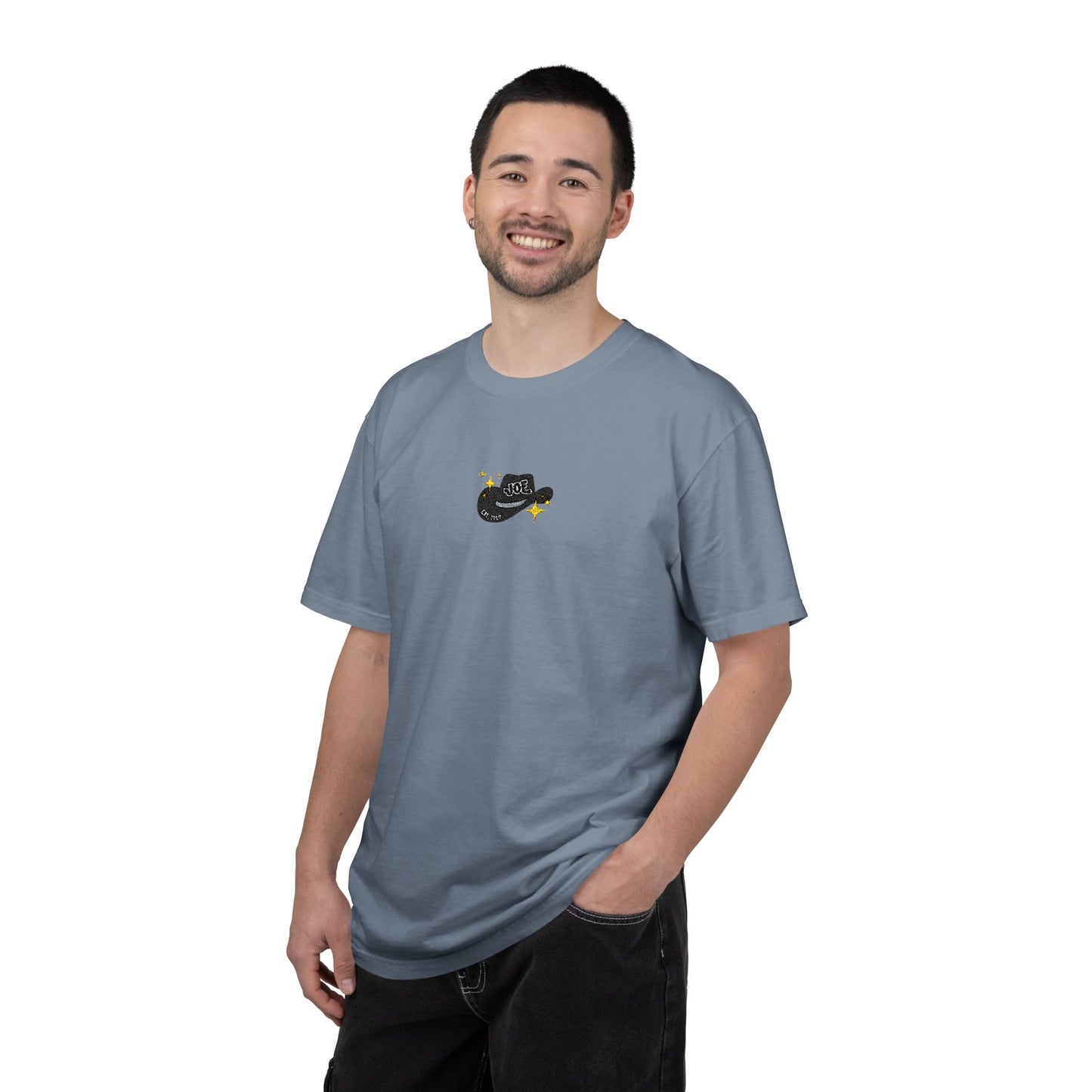 Cowboy Joe Embroidered Graphic T-Shirt