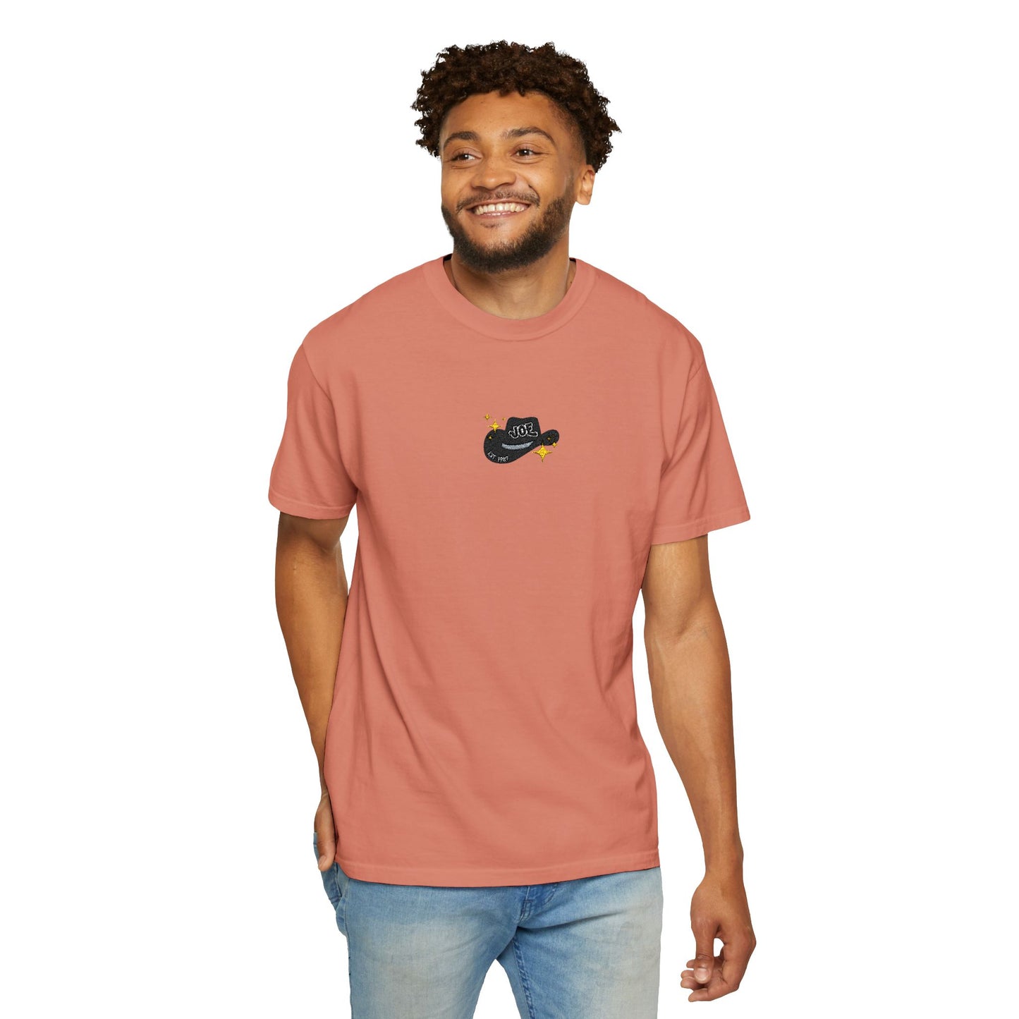 Cowboy Joe Embroidered Graphic T-Shirt