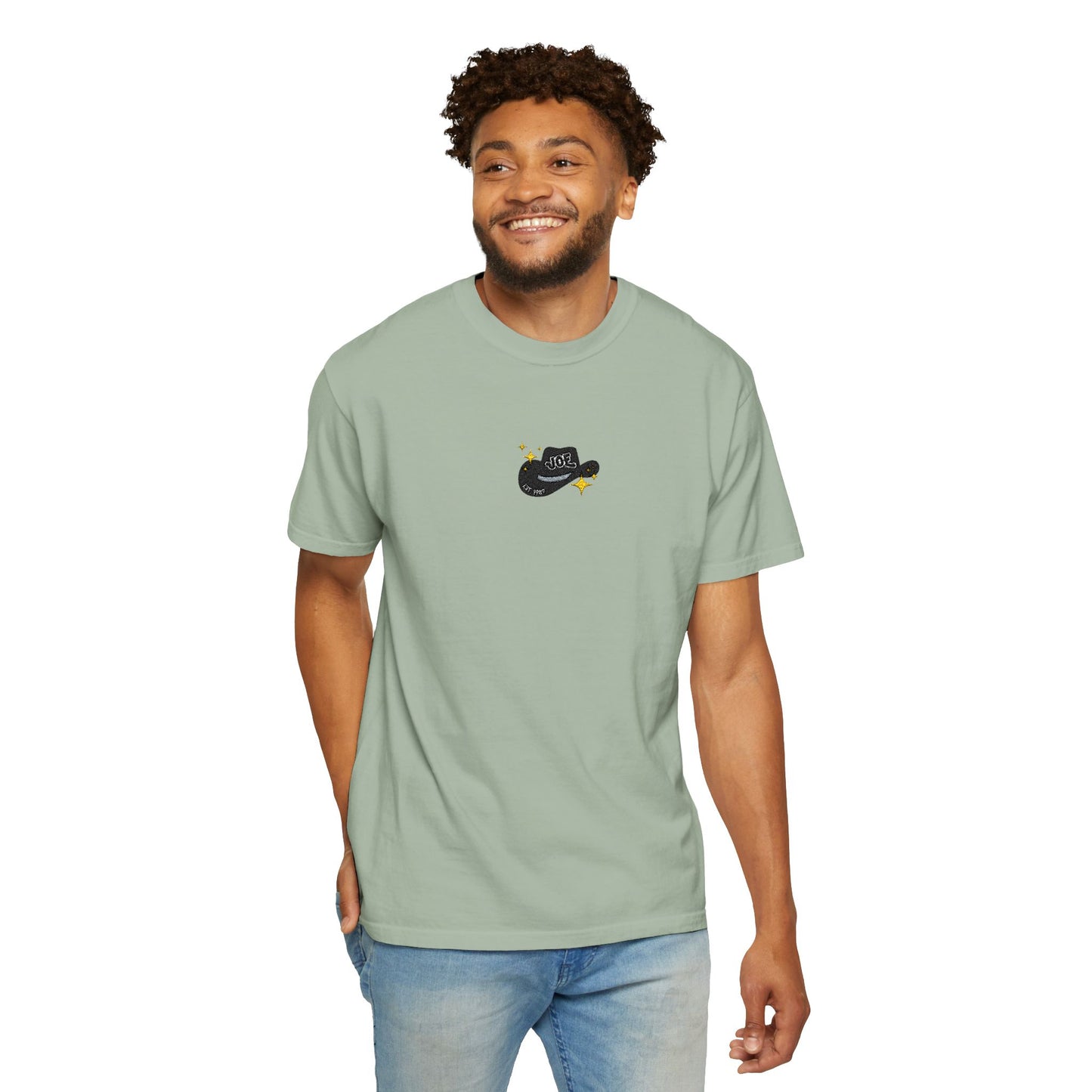 Cowboy Joe Embroidered Graphic T-Shirt