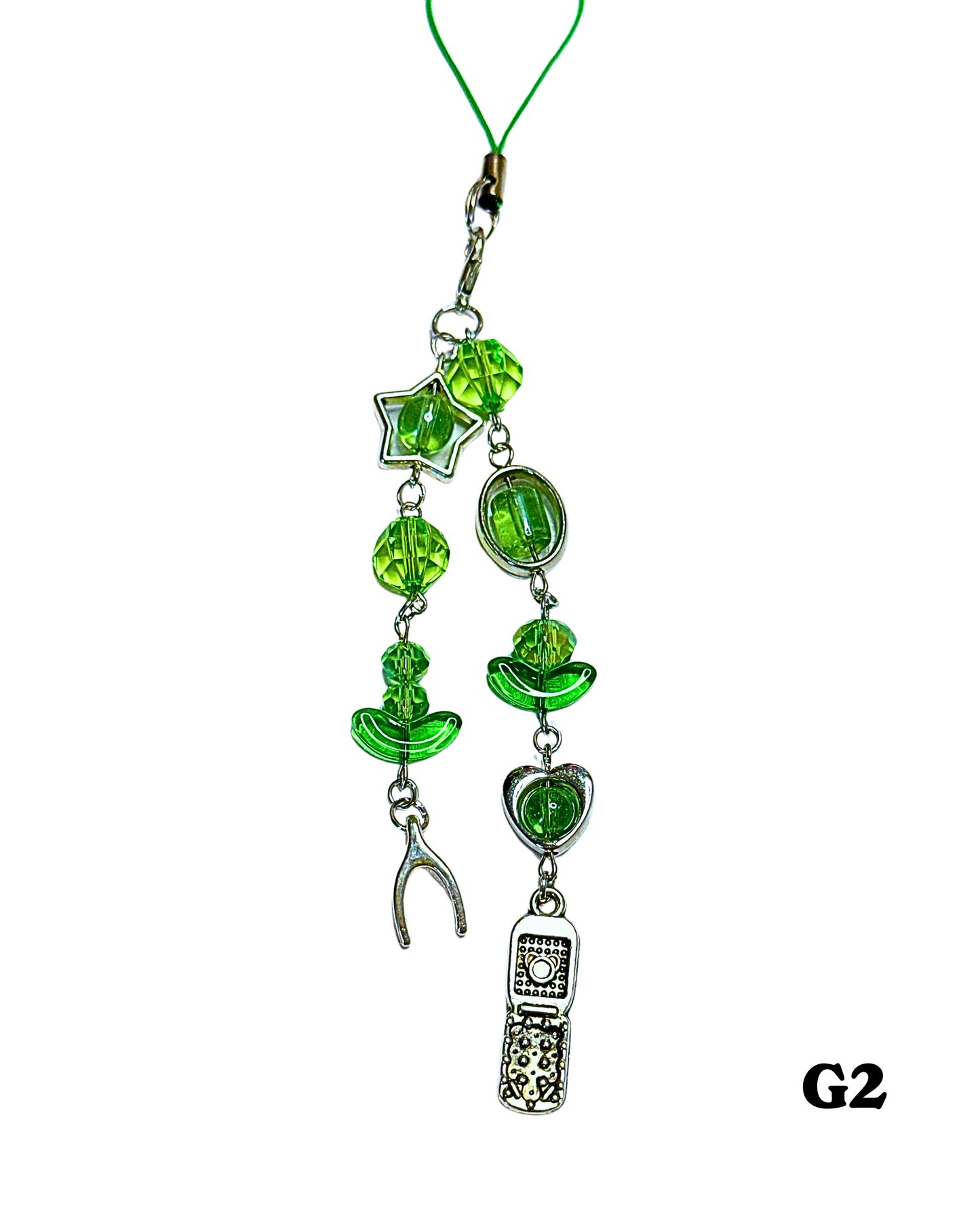 Green Phone Charms