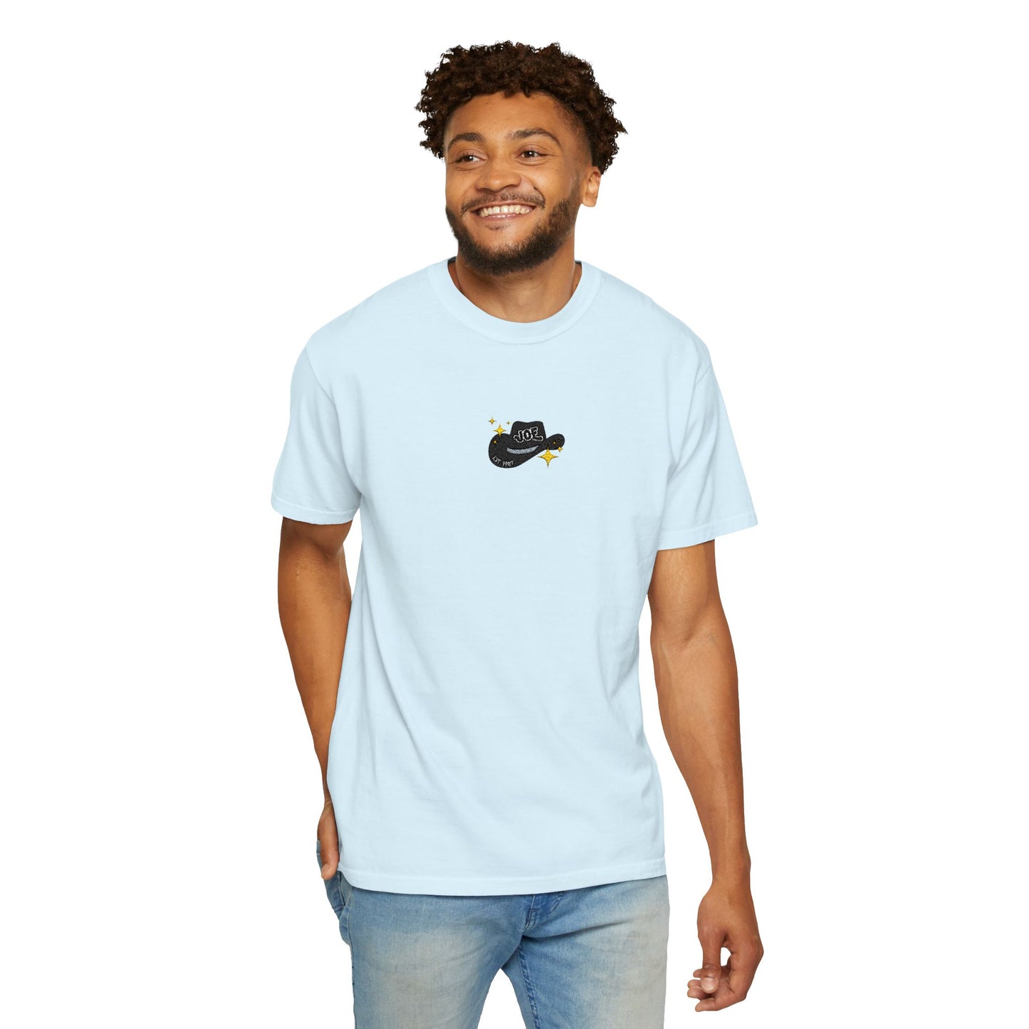 Cowboy Joe Embroidered Graphic T-Shirt