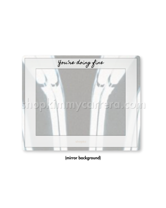 ‘You’re Doing Fine’ Picture Frame Sticker