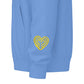 “Heart By Heart” Zip-Up Hoodie Sweater