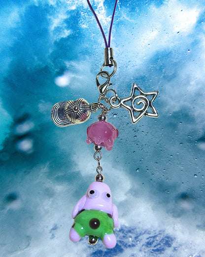 Bikini Bottom Friend Phone Charm