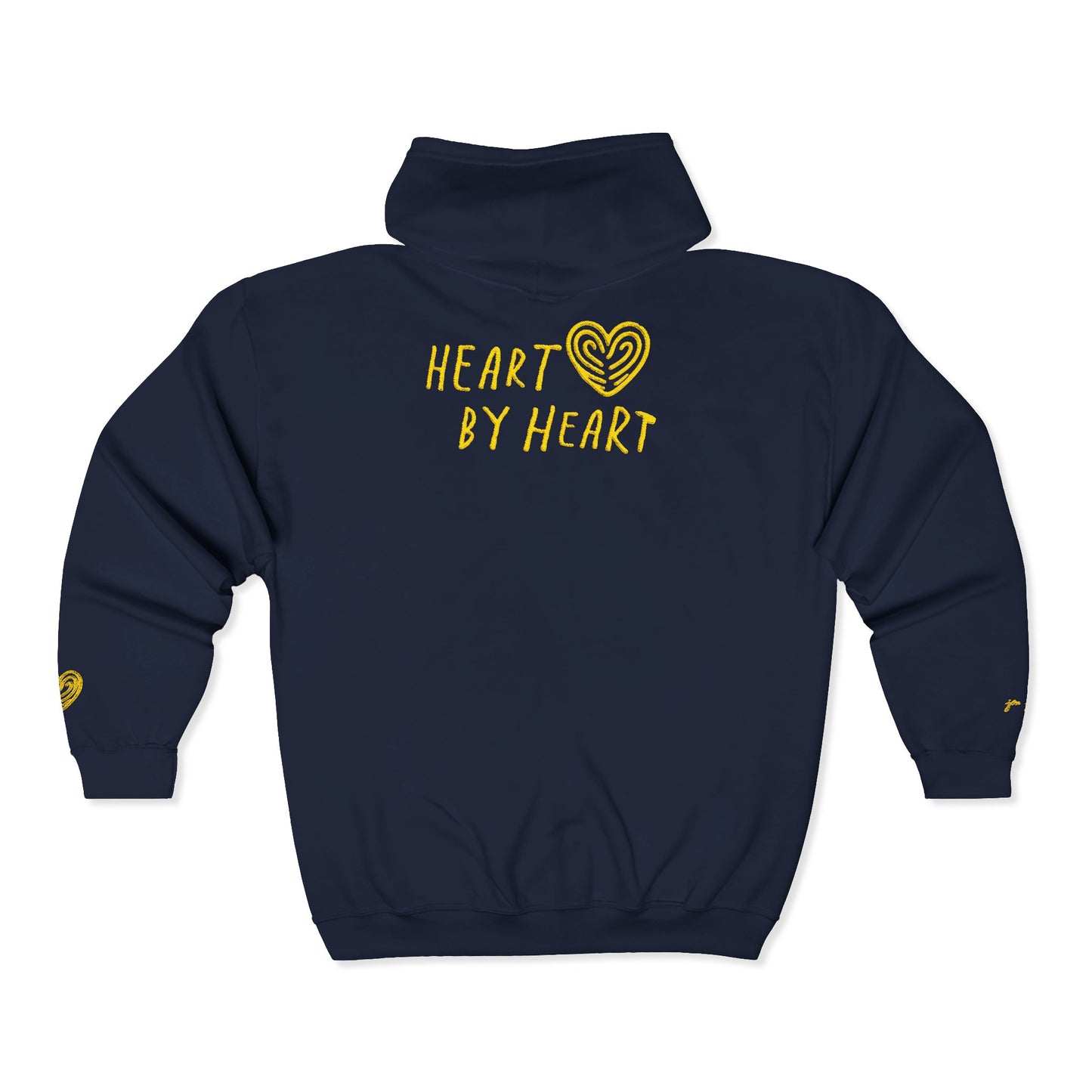 “Heart by Heart” Zip Up Hoodie