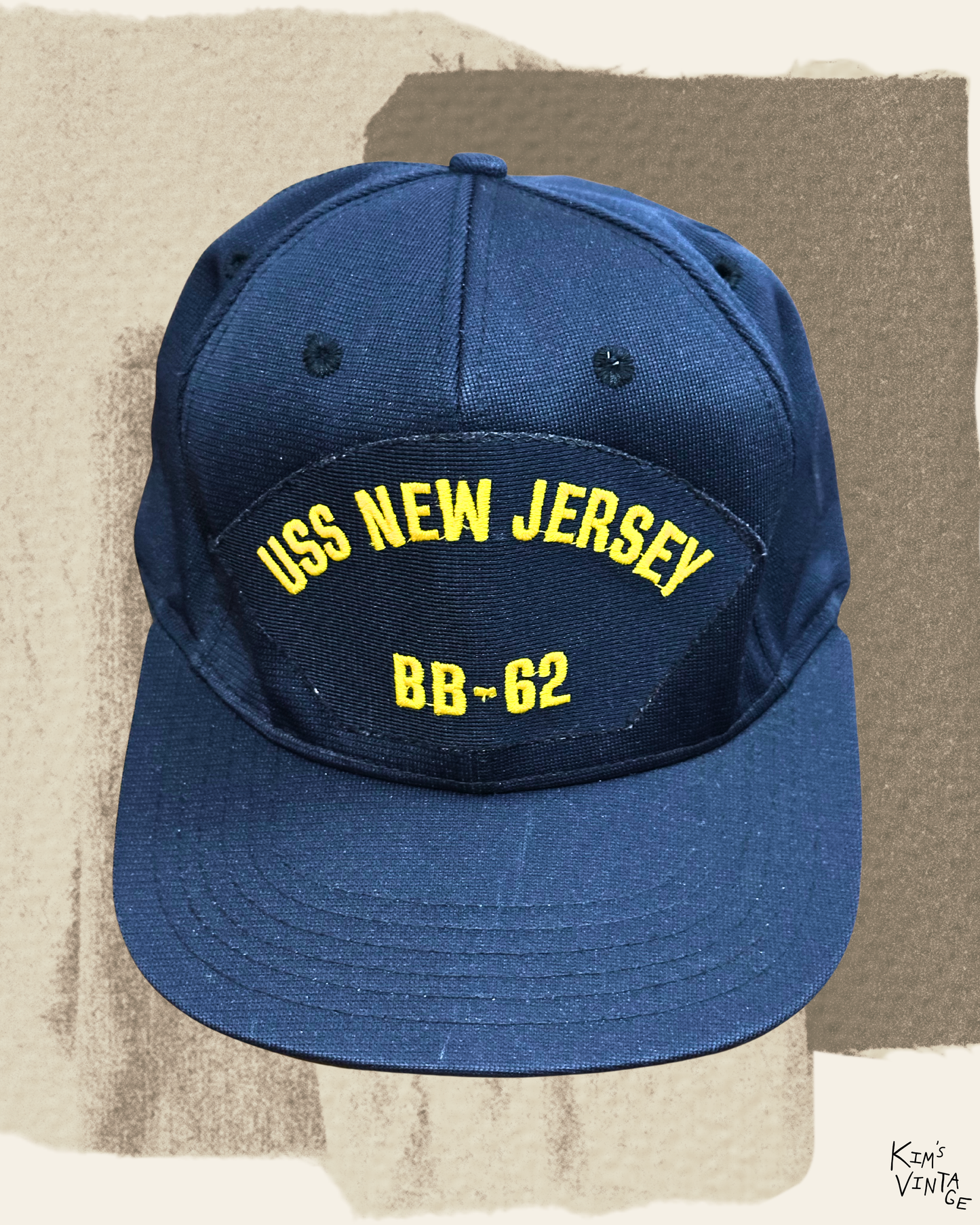 VTG 80’s USS New Jersey BB-62 Snapback Hat