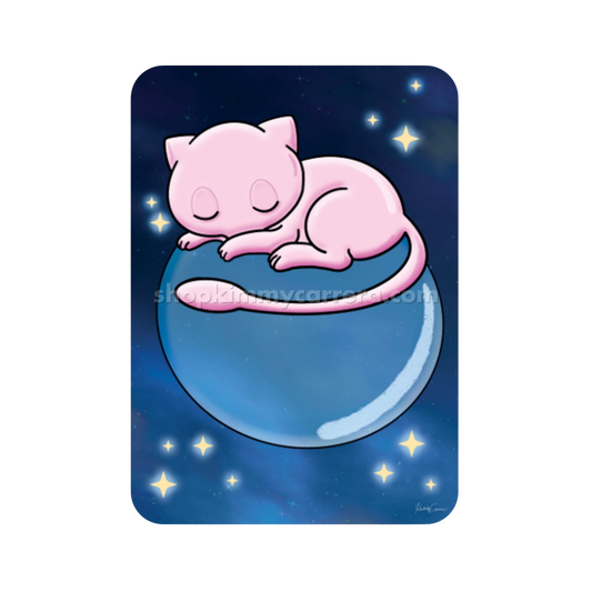 Sleeping Mew Sticker