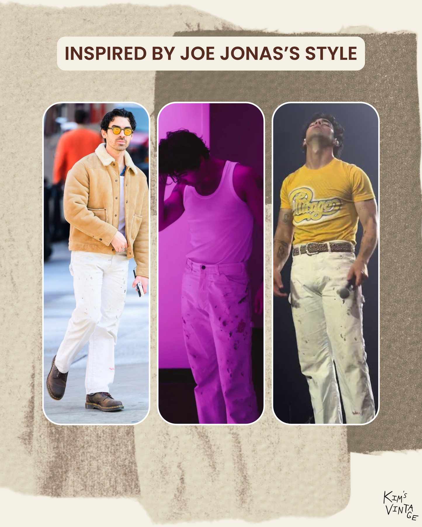 VTG 80s/90s ‘Dickies’ Beige Double Knee Carpenter Pants